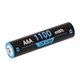 Акумуляторні батареї AAA з USB Type-C Pujimax 1100mWh 1.5V Li-ion (2 шт + кабель) Black (16218-2) - зображення 4
