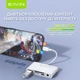 USB-хаб Bavin OTG-32 5 портів USB 3.0/TF/SD/Type-C/AUX 3.5 White - зображення 4