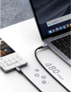 Kabel Ugreen US316 USB-C - USB-C 5 A 480 Mb/s 0.5 m Szary (AT6957303824786) - obraz 4