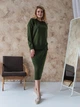 Джемпер женский ARTKNIT Katrin 2XL Олива (2251948328017) - изображение 3