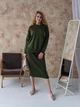 Джемпер женский ARTKNIT Katrin 2XL Олива (2251948328017) - изображение 4
