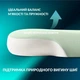 Подушка ортопедическая CloudTherapy 65х40х10 см IDEIA анатомическая с эффектом памяти для сна на боку, спине и животе, с наволочкой на молнии м’ята - изображение 7