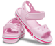 Дитячі сандалії для дівчинки Crocs Bayaband Sandal Ballerina Pink/Candy Pink (33/34, рожевий) - зображення 1