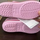 Дитячі сандалії для дівчинки Crocs Bayaband Sandal Ballerina Pink/Candy Pink (33/34, рожевий) - зображення 3