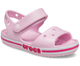 Дитячі сандалії для дівчинки Crocs Bayaband Sandal Ballerina Pink/Candy Pink (33/34, рожевий) - зображення 10