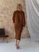 Джемпер женский ARTKNIT Katrin L/XL Корица (2251948416011) - изображение 2