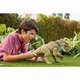 Динозавр Дистортус Рекс Мир юрского периода Jurassic World Rebirth Rumble N Rampage Distortus Rex Dinosaur Mattel (JGB58) - изображение 5