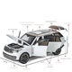 Машина металева Qiyi Toys Range Rover SV2022 з інерційним механізмом, світлом та звуком 1:32 23681 Білий - зображення 5