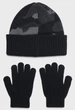 Набор шапки и перчатки UA B Beanie/Glove Combo черный, серый Дети OFSM 1386641-001 - изображение 2