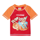 Топ сонцезахисний для хлопців Aqua Speed SURF-CLUB T-SHIRT 2030 червоний, помаранчевий Діти 122 см - зображення 2