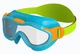 Маска для детей 2-6 лет Speedo SEA SQUAD MASK JU Голубовато-зеленая для бассейна для детей и подростков - изображение 6