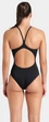 Купальник закритий для жінок Arena Diamond Swimsuit Lightdrop Bac (UPF 50+) Чорно-білий 38 (007757-510-38) - зображення 6