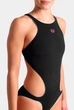 Купальник закрытый для женщин Arena ONE NEXT SWIMSUIT черный Женщины 44 007916-508 - изображение 7