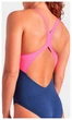 Купальник для женщин Arena RIPPLES SWIMSUIT V BACK B синий Женщины 38 - изображение 5