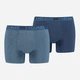 Трусы-боксеры Head BASIC BOXER 2P синий, голубой Чел L - изображение 6