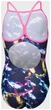 Купальник закритий Arena SOAP BUBBLES SWIMSUIT LIGHT DR темно-синій Діти 128 см 008994-890 - зображення 2