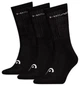Носки Head ELEMENTS ALL SPORTS CREW 3P черный Мужчины 43-46 - изображение 1