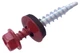 Саморез кровельный Apro 4.8 x 35 мм RAL 3011 (50 шт.) (SDS48353011) - изображение 1