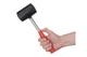 Киянка Intertool 680 г х 80 мм черная ручка металл (HT-0232) - изображение 5