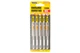Полотно пиляльне для лобзика Mastertool - T301DL 132 мм x 6T, дерево (5 шт.) - зображення 2