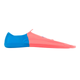 Короткі ласти для плавання із закритою п'ятою SPEEDO TRAINING FIN ORANGE-BLUE розмір 42-43 (8-08841F960) - зображення 3