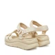 Жіночі сандалі Skechers D`lux Walker Going Out Vibes Natural 43 Бежевий 119828-NAT - изображение 3