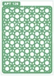 Трафарет многоразовый самоклеющийся Alizarin № 126 14 х 19 см (TR126) - изображение 1
