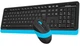 Комплект A4Tech FG1010 Blue - изображение 5