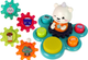 Miś LEAN Toys grający z kołami zębatymi 12415 (5905214970024) - obraz 2
