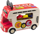 Autobus LEAN Toys świeci i wydaje dźwięki Czerwony 22711 (5905991050605) - obraz 3
