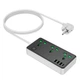 Подовжувач мережевий HOCO Storm 3-position socket AC7A | 3USB/1Type-C, 3.4A/17W | 4758439 - зображення 5