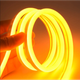 Світлодіодна неонова стрічка NEON 220В JL 2835-120 G 650 лм/м IP65 9 Вт герметична 5 метрів Жовта - зображення 2