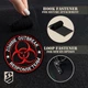 Набір шевронів 2шт Zombie Outbreak Response Team 8 см, вишитий патч нашивка шеврон 5125491 - зображення 6