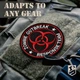 Набір шевронів 2шт Zombie Outbreak Response Team 8 см, вишитий патч нашивка шеврон 5125491 - зображення 7