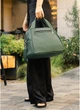Жіноча спортивна сумка з кишенями SAMBAG Зелена (3650371625) - зображення 7