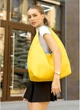 Женская сумка Хобо со съемным кошельком SAMBAG Желто-голубая (7610371634) - изображение 1