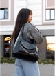 Женская сумка Хобо SAMBAG Черная (7640341231) - изображение 3