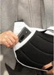 Большая женская поясная сумка бананка из экокожи SAMBAG Белая (866038721) - изображение 8