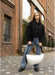 Жіноча сумка Хобо SAMBAG Біла (725058428) - зображення 5