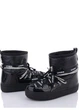 Луноходы (Moonboots) на овчине Violeta HP20-1009-1 40 Черный - зображення 1