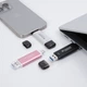 Портативний SSD Transcend 1TB USB 3.1 Gen 2 Type-A + Type-C ESD310 Чорний - изображение 4