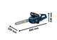 Пила ланцюгова акумуляторна Bosch Professional GKE 18V-40 18В шина 40см 3.7кг без АКБ та ЗП (0.600.8D3.000) - изображение 3