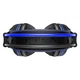 Ігрові дротові навушники BOROFONE Hi-Res BO101 Gaming LED Racing headphones |геймерська гарнітура, кабель 2 м, провідні, 40-мм динаміки, AUX 3.5 мм + USB, LED-підсвітка, вбудований мікрофон| Чорно-синій - зображення 4