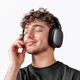 Бездротові Bluetooth навушники з вбудованим мікрофоном Borofone BO35 Plus Adorable ANC BT headphones |портативна стерео гарнітура, Bluetooth 5.4, AUX, Type-C, до 45 годин відтворення, 400 мАг, активне шумозаглушення| Темно-сірий - зображення 5