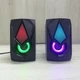 Компьютерная акустическая система 2.0 stereo sound XTRIKE ME SK-402 колонки для пк с RGB подсветкой USB/AUX Черный - изображение 7