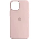 Чохол Silicone Premium case з захистом камери для iPhone 13 mini Full Camera Protective pink sand 9974 - изображение 5
