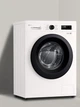 Пральна машина LG фронтальна, 7кг, 1200, A+++, 44см, дисплей, пара, інвертор, білий (F2Y1HS6W) - зображення 6