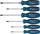 Викрутка Bosch Professional набір 6шт, SL 3.5, 6.5мм, Т15х75мм, Т20х100мм, PH1x100мм, PZ2x125мм (1.600.A02.CV3) - зображення 2