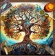 Алтарная скатерть для карт Таро и Рун 49*49 см. Древо жизни "Mystical world" - изображение 1