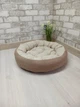 Лежак для тварин кішок та собак Animals_joy Бублик S 50 см(054) - изображение 6